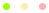 aaaStatus dots: three dots in a row, green, yellow, and red. With green dot highlighted.